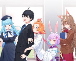 Assistir Jingai Kyoushitsu no Ningengirai Kyoushi – Episódio 03